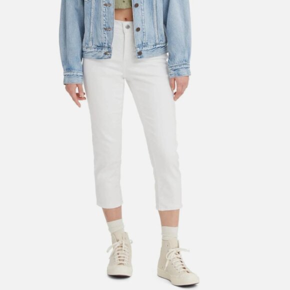 Levi's 311 Shaping Skinny Mid Rise Capri Jeans - Picture 1 of 3